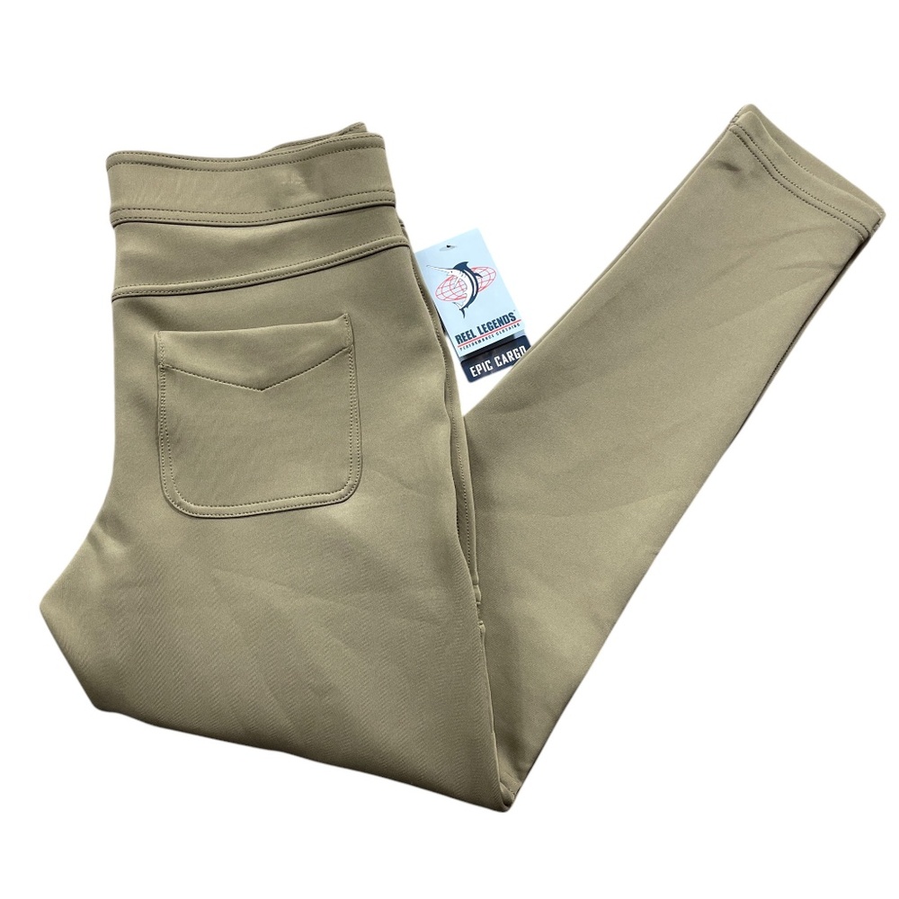 Reel Legends Womens Medium NEW w/ Tags Epic Cargo‎ Beige Pants
